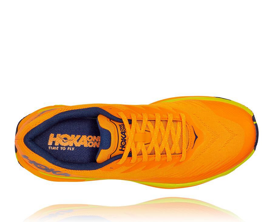 Tenis Trail Hoka One One Masculino Laranja - Torrent 2 - 854-VKMGRI